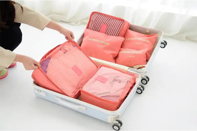 Organizador de Equipaje Premium 6 Unidad - Viaja Sin Caos