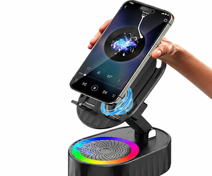 SOPORTE INDUCTION PARLANTE CON LUZ