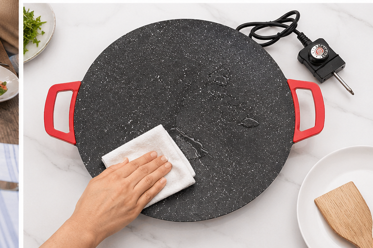 Plancha Eléctrica Para Parrilla