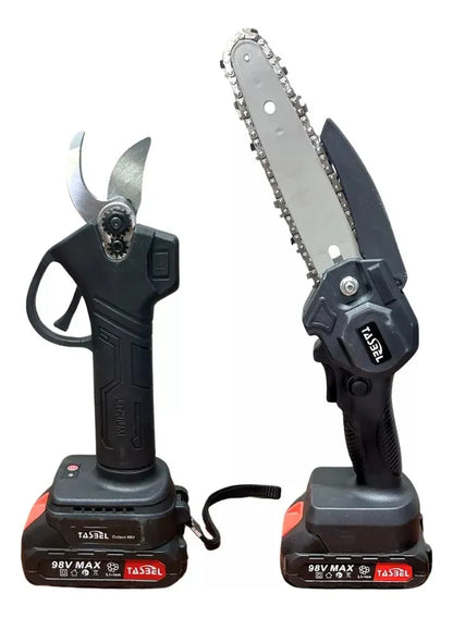 Kit de Poda 2 en 1 – Motosierra + Tijera