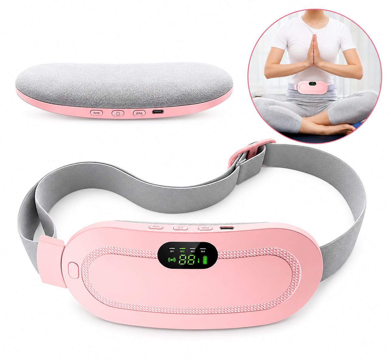 Cinturon Dolor Menstrual Termico Masajes