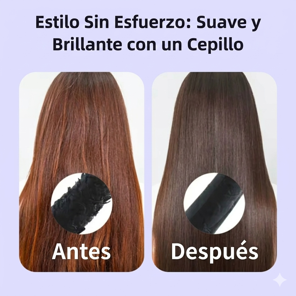 Cepillo Alisador Inalámbrico Premium - Cabello Liso Perfecto en Cualquier Lugar