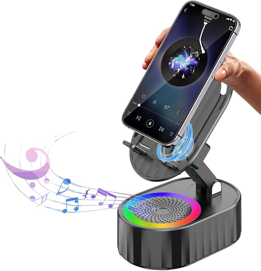 SOPORTE INDUCTION PARLANTE CON LUZ
