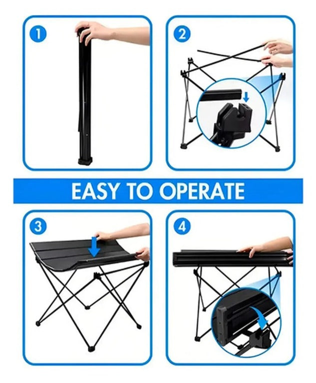 Mesa Plegable para Camping