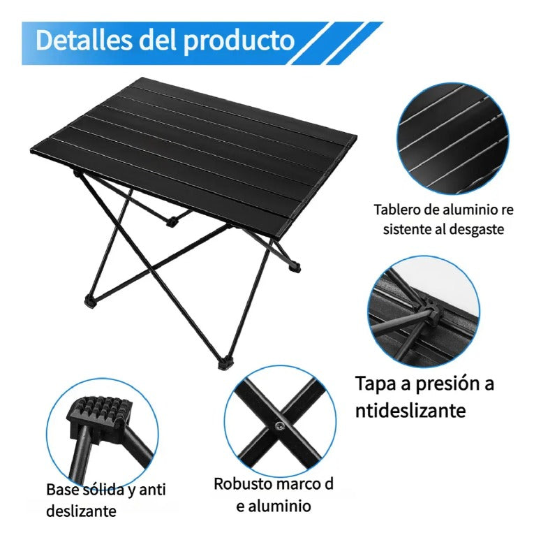 Mesa Plegable para Camping