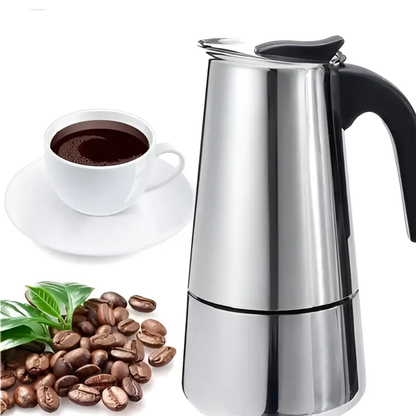 Cafetera Italiana Moka de Acero