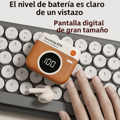 Audífonos inalámbricos Q86 Retro