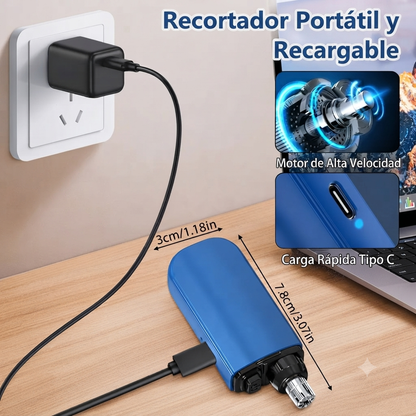 Recortador Portátil Vello Nasal USB