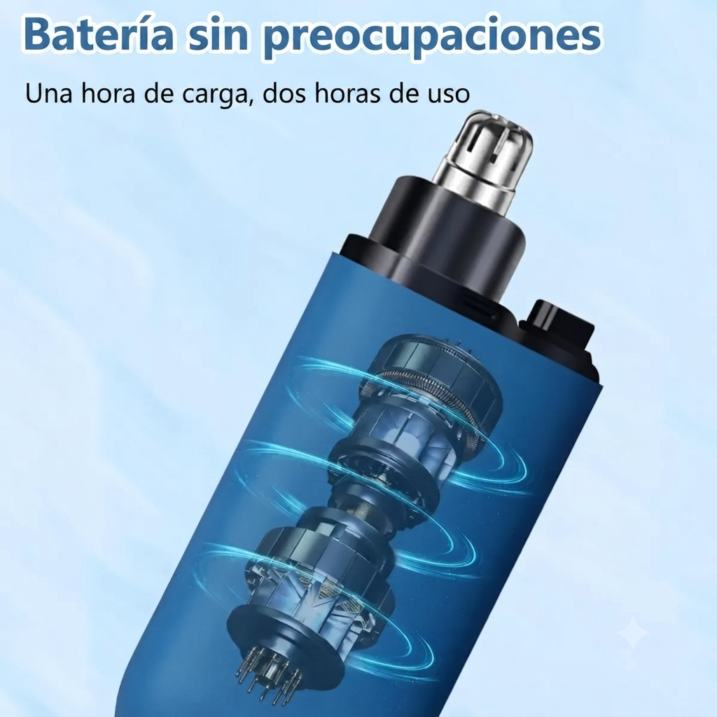 Recortador Portátil Vello Nasal USB