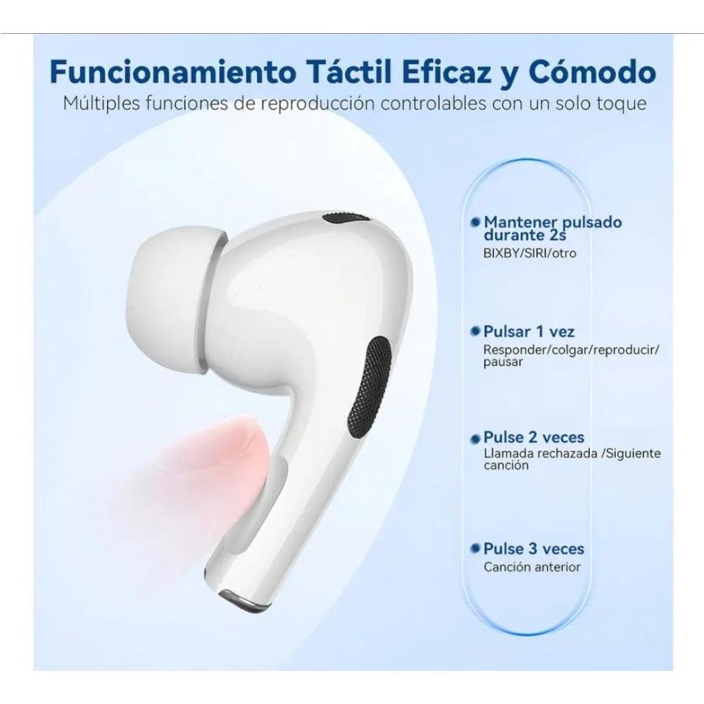 Audífonos Bluetooth A9 Pro con Pantalla Táctil
