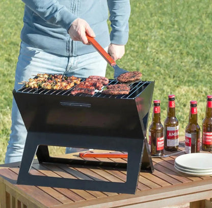 Parrilla Plegable Portátil 44x36x28cm