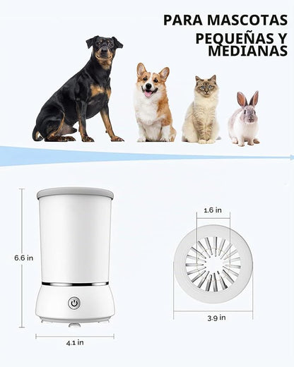 LIMPIADOR DE PATAS ELECTRICO  PARA MASCOTAS