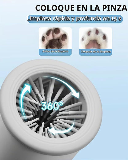 LIMPIADOR DE PATAS ELECTRICO  PARA MASCOTAS
