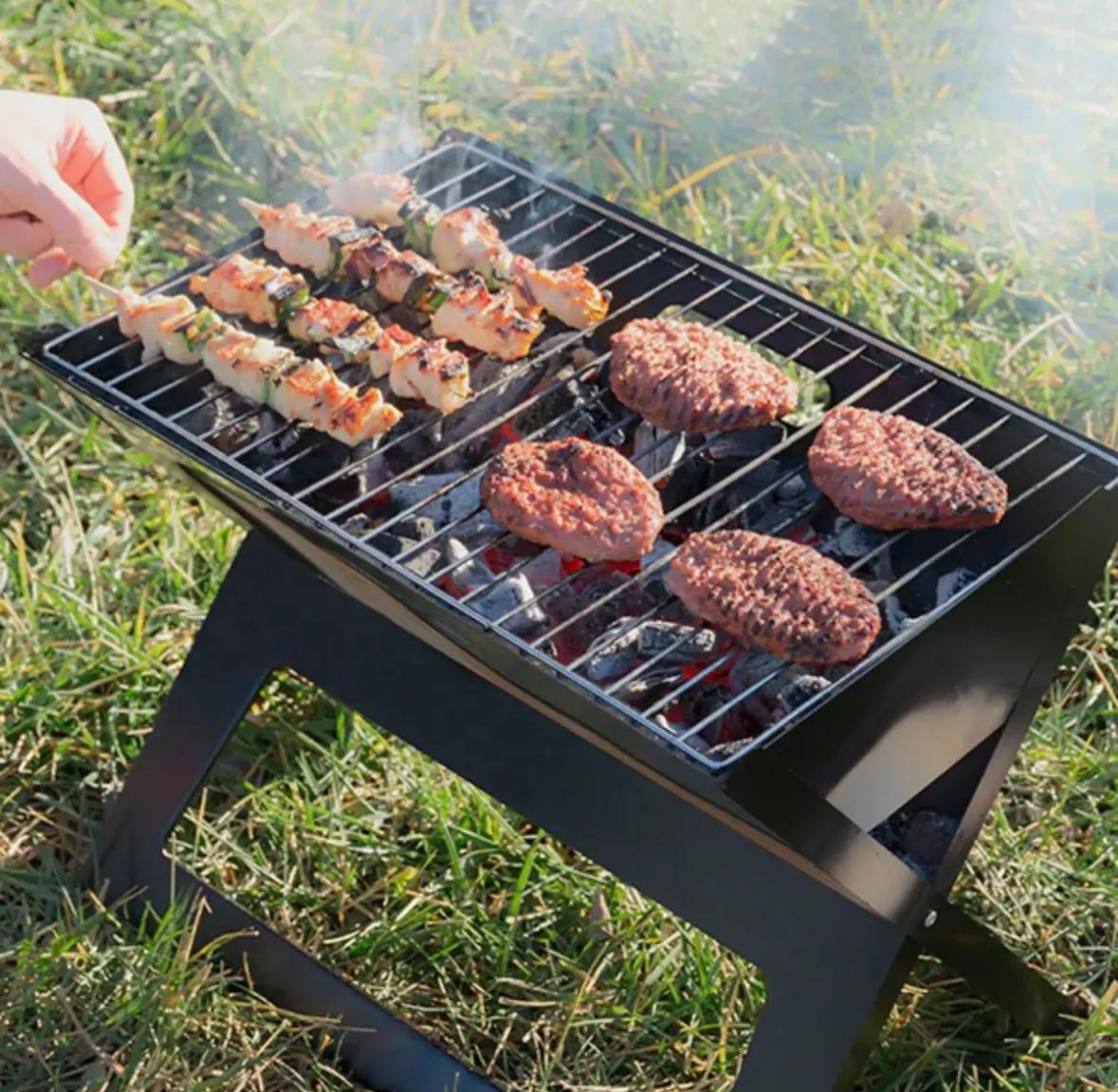 Parrilla Plegable Portátil 44x36x28cm