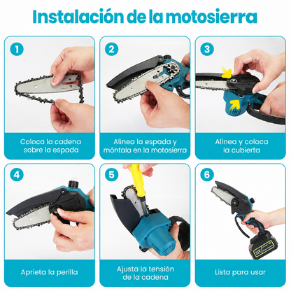 Sistema Inalámbrico de Poda 3 en 1