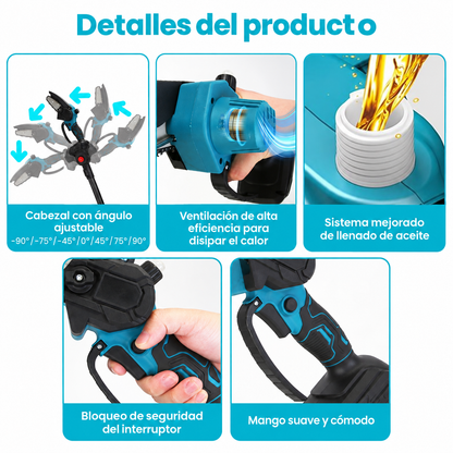 Sistema Inalámbrico de Poda 3 en 1
