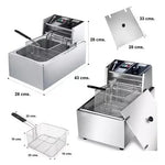 Freidora De Cocina Profesional De 6 L