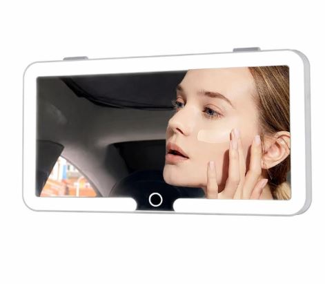 Espejo De Maquillaje Led Auto