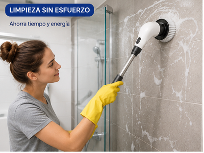 Cepillo Eléctrico Recargable - Limpieza Profesional en Casa