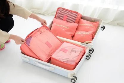 Organizador de Equipaje Premium 6 Unidad - Viaja Sin Caos