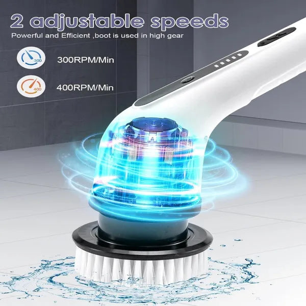 Cepillo Eléctrico Recargable - Limpieza Profesional en Casa