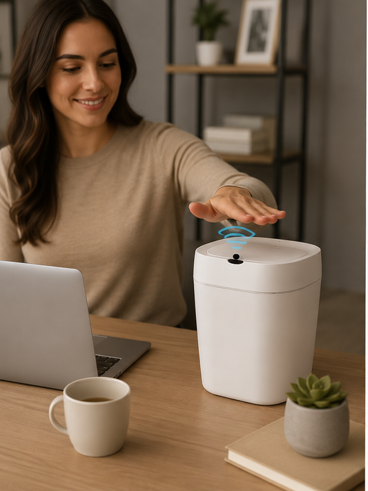Basurero Automatico Recargable 14 Litros